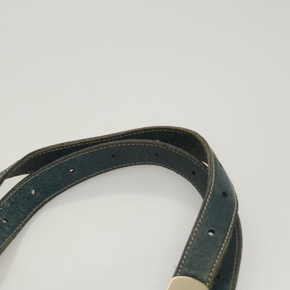 GUCCI Horsebit Hand Bag Canvas Beige Gold 145761 Auth 125532