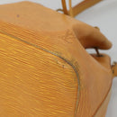 LOUIS VUITTON Epi Petit Noe Shoulder Bag Yellow M44109 LV Auth 125533-8