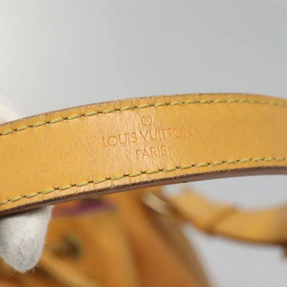 LOUIS VUITTON Epi Petit Noe Shoulder Bag Yellow M44109 LV Auth 125533