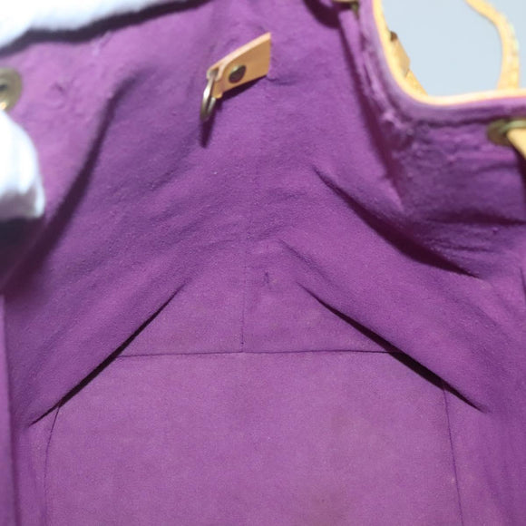 LOUIS VUITTON Epi Petit Noe Shoulder Bag Yellow M44109 LV Auth 125533