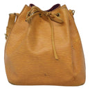 LOUIS VUITTON Epi Petit Noe Shoulder Bag Yellow M44109 LV Auth 125533-13