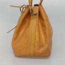 LOUIS VUITTON Epi Petit Noe Shoulder Bag Yellow M44109 LV Auth 125533-4
