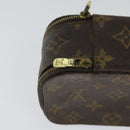 LOUIS VUITTON Monogram Trousse Brush MG Cosmetic Pouch M47505 LV Auth 125537-15