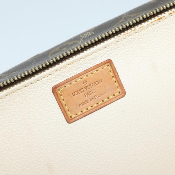 LOUIS VUITTON Monogram Trousse Brush MG Cosmetic Pouch M47505 LV Auth 125537