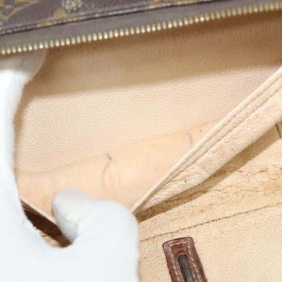 LOUIS VUITTON Monogram Trousse Brush MG Cosmetic Pouch M47505 LV Auth 125537