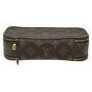 LOUIS VUITTON Monogram Trousse Brush MG Cosmetic Pouch M47505 LV Auth 125537-2
