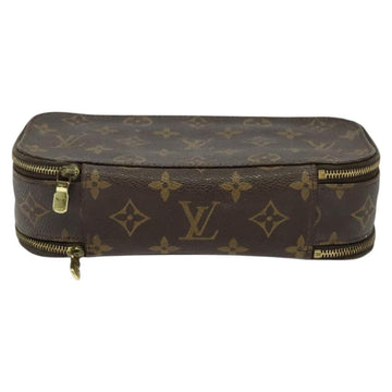 LOUIS VUITTON Monogram Trousse Brush MG Cosmetic Pouch M47505 LV Auth 125537 - 0