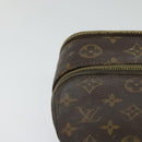 LOUIS VUITTON Monogram Trousse Brush MG Cosmetic Pouch M47505 LV Auth 125537-7