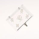 LOUIS VUITTON Clear Dice Set plastic Clear LV Auth 125558-11