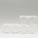 LOUIS VUITTON Clear Dice Set plastic Clear LV Auth 125558-5
