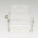 LOUIS VUITTON Clear Dice Set plastic Clear LV Auth 125558-8