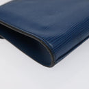 LOUIS VUITTON Epi Art Deco Clutch Bag Blue M52635 LV Auth 125561-16