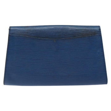 LOUIS VUITTON Epi Art Deco Clutch Bag Blue M52635 LV Auth 125561 - 0