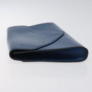 LOUIS VUITTON Epi Art Deco Clutch Bag Blue M52635 LV Auth 125561-4