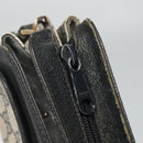 GUCCI GG Supreme Sherry Line Shoulder Bag PVC Navy Gold 49 02 029 Auth 125566-9