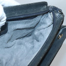 GUCCI GG Supreme Sherry Line Shoulder Bag PVC Navy Gold 49 02 029 Auth 125566-19