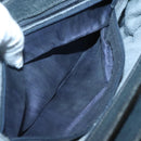 GUCCI GG Supreme Sherry Line Shoulder Bag PVC Navy Gold 49 02 029 Auth 125566-11