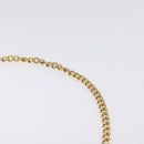 Salvatore Ferragamo Chain Shoulder Bag Snakeskin Embossed Red Gold Auth 125568-8