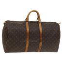 LOUIS VUITTON Monogram Keepall 55 Boston Bag M41424 LV Auth 125572-1