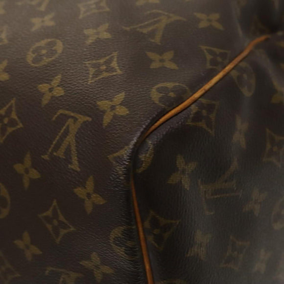 LOUIS VUITTON Monogram Keepall 55 Boston Bag M41424 LV Auth 125572