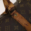 LOUIS VUITTON Monogram Keepall 55 Boston Bag M41424 LV Auth 125572-14