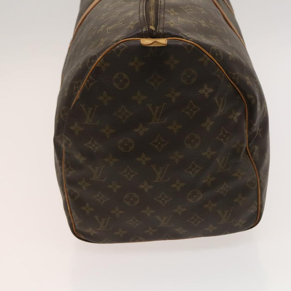 LOUIS VUITTON Monogram Keepall 55 Boston Bag M41424 LV Auth 125572