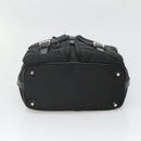 PRADA Shoulder Bag Nylon Black Silver Auth 125573-5