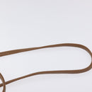 Christian Dior Honeycomb Canvas Shoulder Bag PVC Beige Gold Auth 125574-8