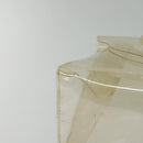 HERMES Vinyl Kelly Hand Bag Vinyl Clear Auth 125587-9