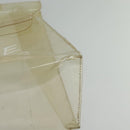 HERMES Vinyl Kelly Hand Bag Vinyl Clear Auth 125587-14