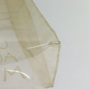 HERMES Vinyl Kelly Hand Bag Vinyl Clear Auth 125587-16