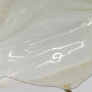 HERMES Vinyl Kelly Hand Bag Vinyl Clear Auth 125587-11