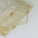 HERMES Vinyl Kelly Hand Bag Vinyl Clear Auth 125587-6