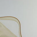 HERMES Vinyl Kelly Hand Bag Vinyl Clear Auth 125587-8