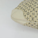 LOUIS VUITTON Monogram Mini Lin Croisette Marina PM Bag Beige M95494 Auth 125591-9