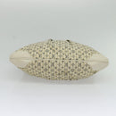 LOUIS VUITTON Monogram Mini Lin Croisette Marina PM Bag Beige M95494 Auth 125591-5