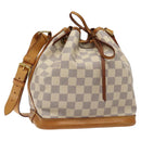LOUIS VUITTON Damier Azur Noe BB Shoulder Bag N41220 LV Auth 125596-1