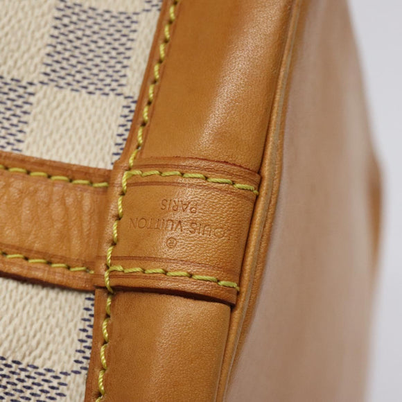 LOUIS VUITTON Damier Azur Noe BB Shoulder Bag N41220 LV Auth 125596