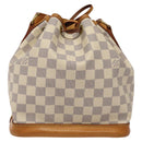 LOUIS VUITTON Damier Azur Noe BB Shoulder Bag N41220 LV Auth 125596-2