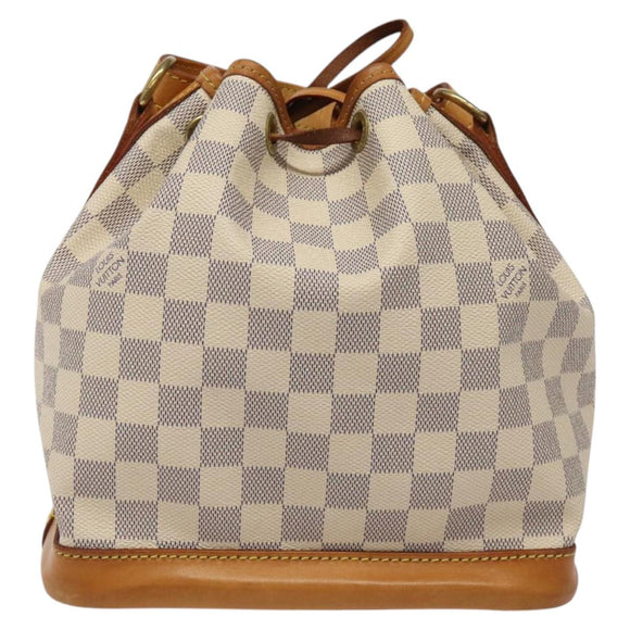 LOUIS VUITTON Damier Azur Noe BB Shoulder Bag N41220 LV Auth 125596