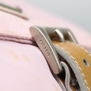 PRADA Shoulder Bag Nylon Pink Silver Auth 125599-9