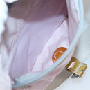 PRADA Shoulder Bag Nylon Pink Silver Auth 125599-24