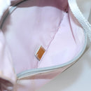 PRADA Shoulder Bag Nylon Pink Silver Auth 125599-25