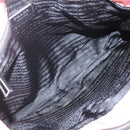 PRADA Chain Shoulder Bag Nylon Pink Silver Auth 125615-18