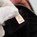 PRADA Chain Shoulder Bag Nylon Pink Silver Auth 125615-25