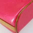 LOUIS VUITTON Monogram Vernis Sullivan Vertical Bag Pink M91259 LV Auth 125628A-11