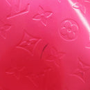 LOUIS VUITTON Monogram Vernis Sullivan Vertical Bag Pink M91259 LV Auth 125628A-15