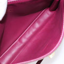 LOUIS VUITTON Monogram Charm Pochette Accessoires Fuchsia M95160 LV Auth 125630V-11