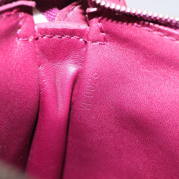 LOUIS VUITTON Monogram Charm Pochette Accessoires Fuchsia M95160 LV Auth 125630V