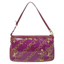 LOUIS VUITTON Monogram Charm Pochette Accessoires Fuchsia M95160 LV Auth 125630V-2